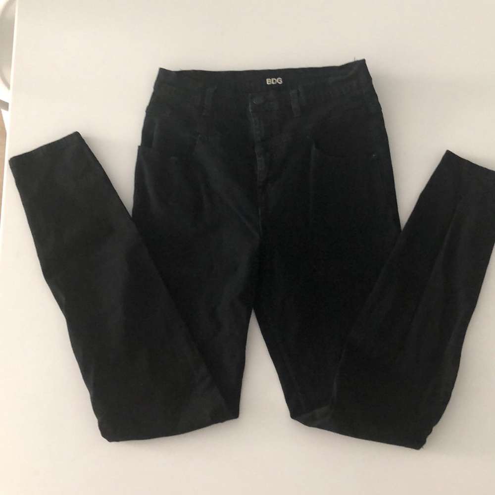 UrbanOutfitters BDG highwaisted black skinny jeans